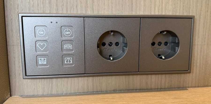 Interruptor 6 teclas KNX