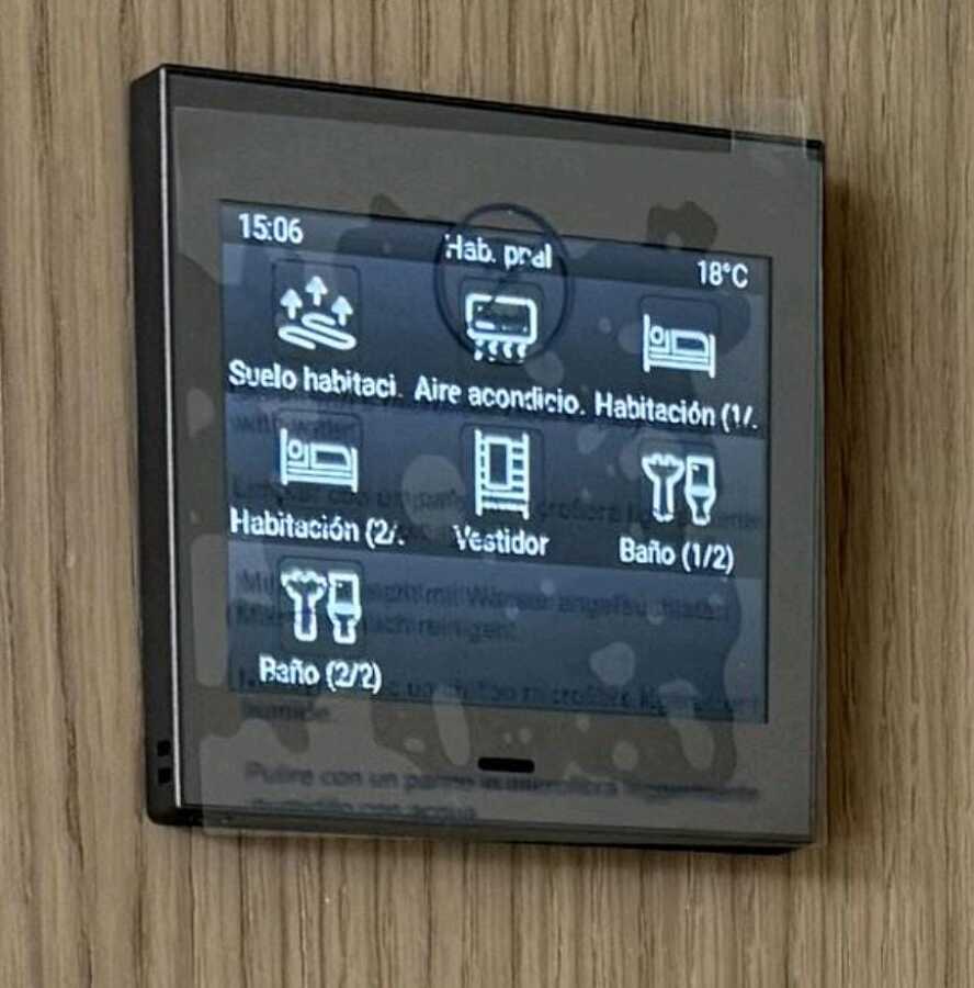 Pantalla 4" KNX