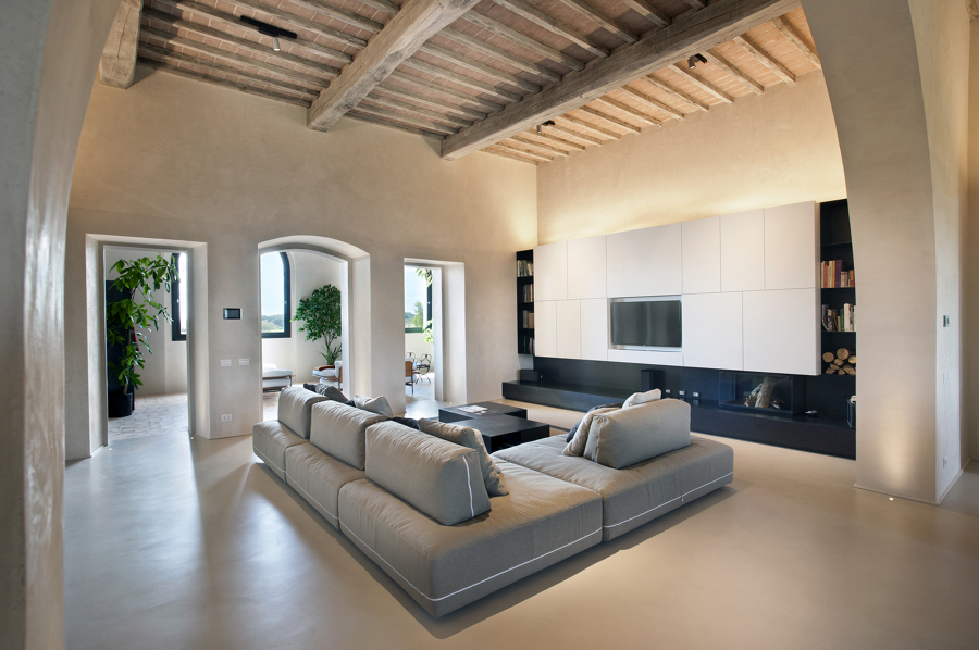 Microcemento clásico en vivienda privada