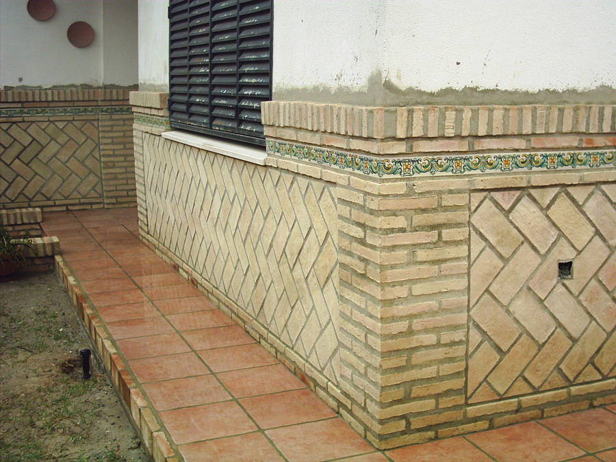 Revestimiento del patio 