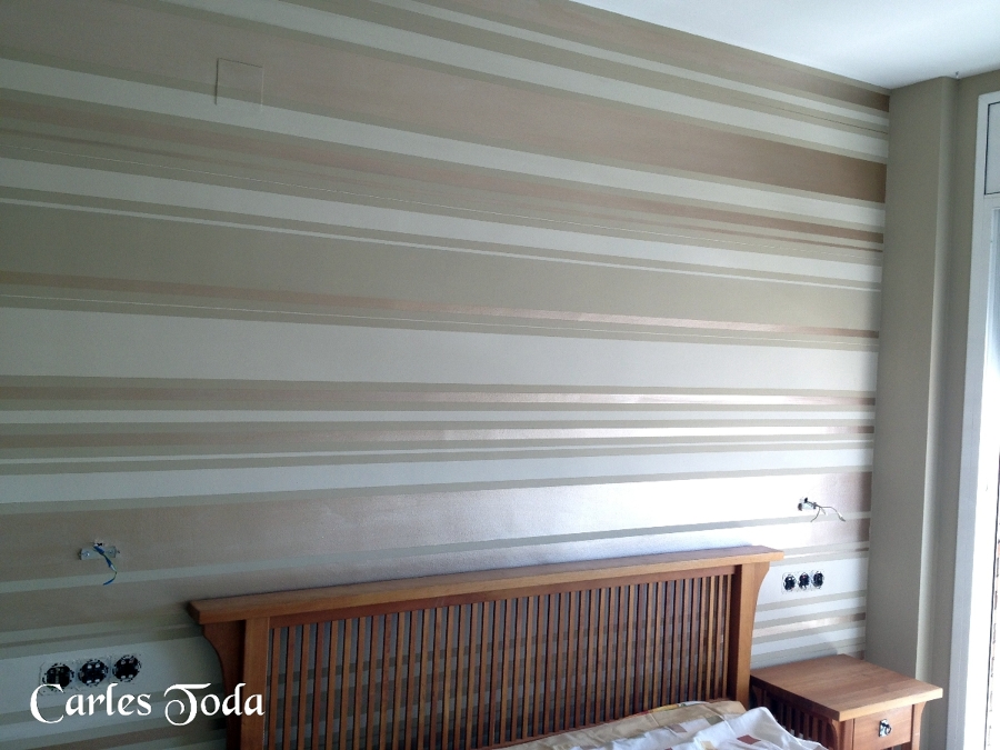 pintado a rallas