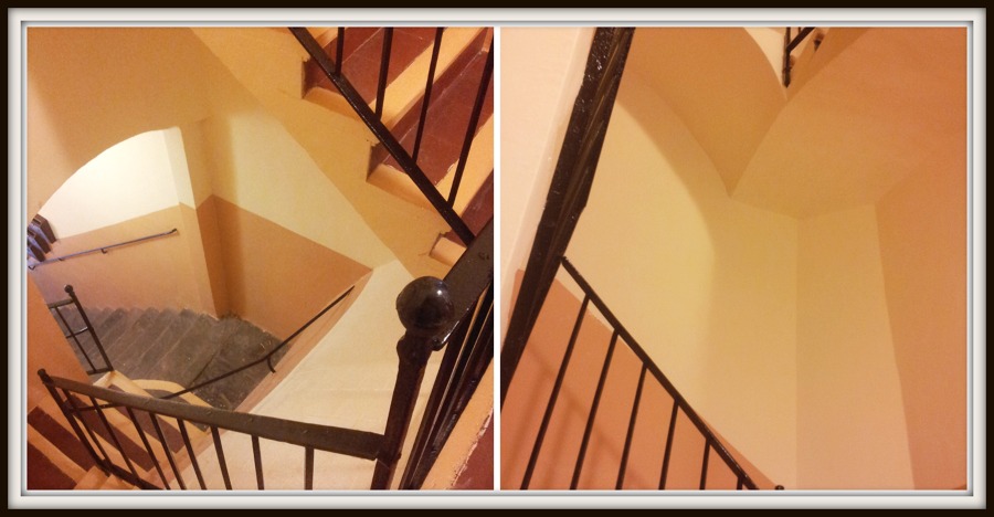 Pintado de escalera.