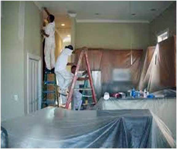 pintura en salon