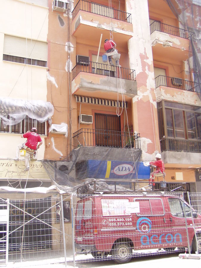 pintura fachada