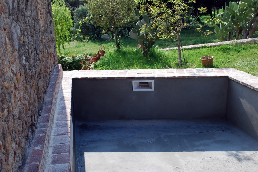 piscina restaurada