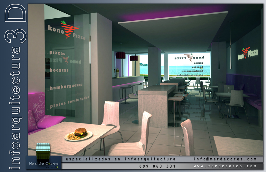 pizzeria 3d