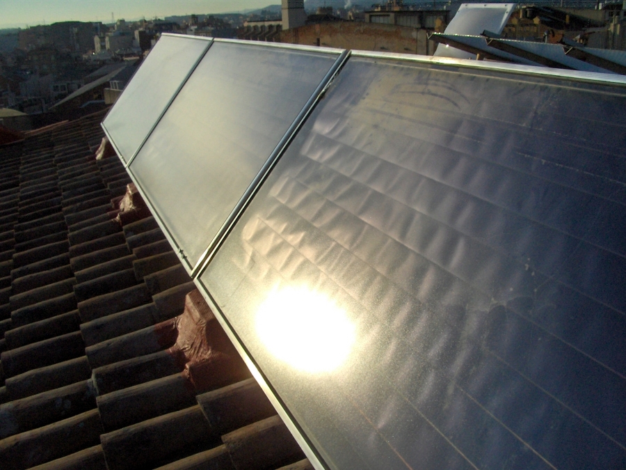 placas solar termica
