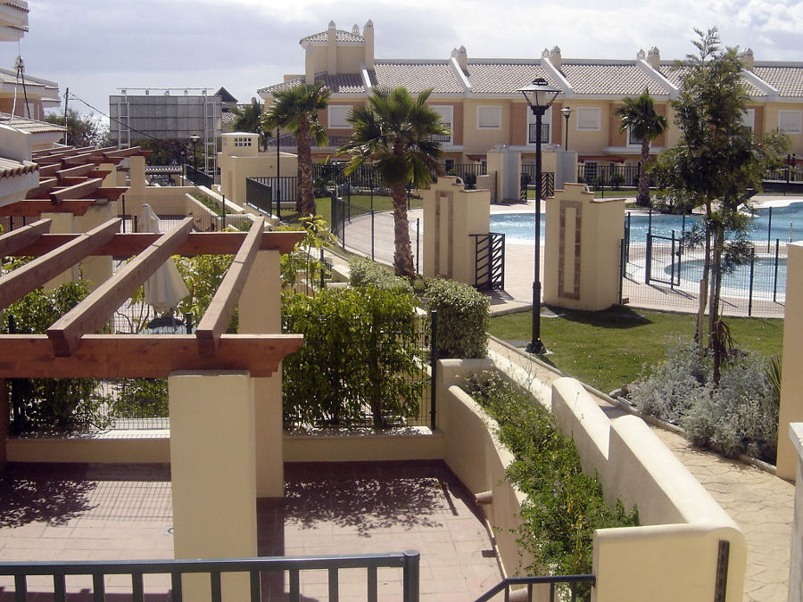 Vista del jardin