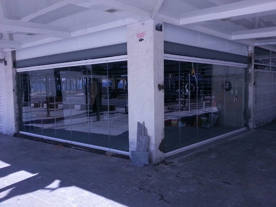 Plegable de cristal