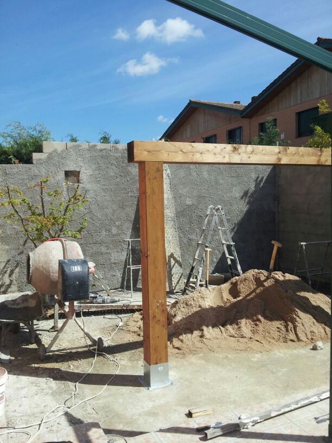porches de madera