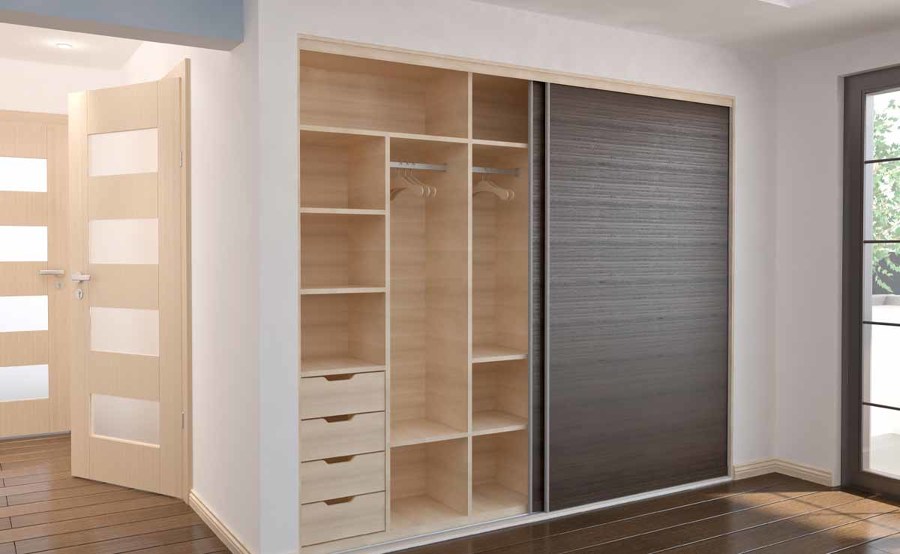 Armario con puertas correderas