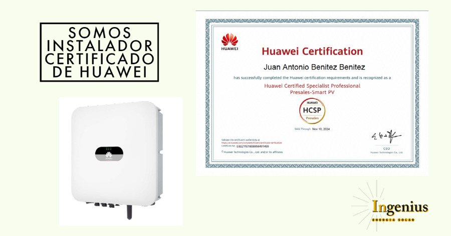 Somos Instalador autorizado Huawei