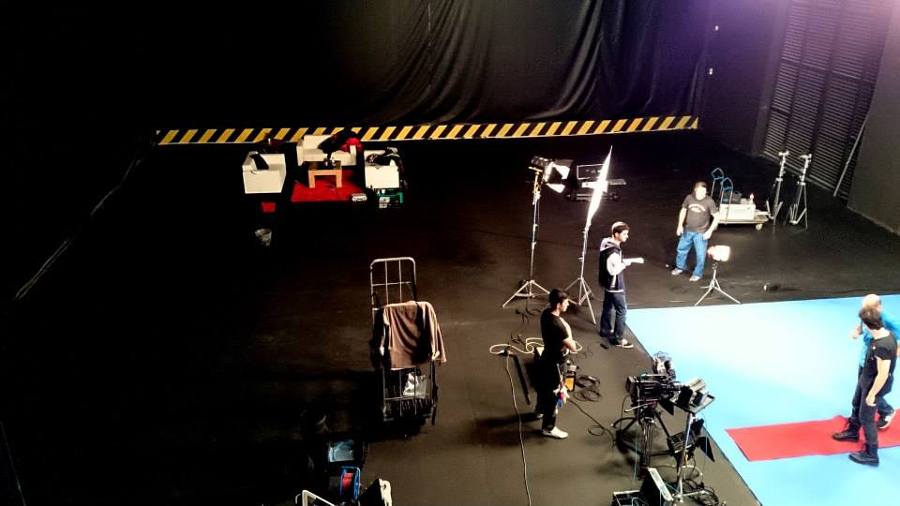 Preparación de plató