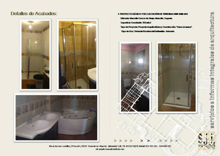 BAÑOS PRINCIPAL, BAÑO SECUNDARIO Y ASEO.