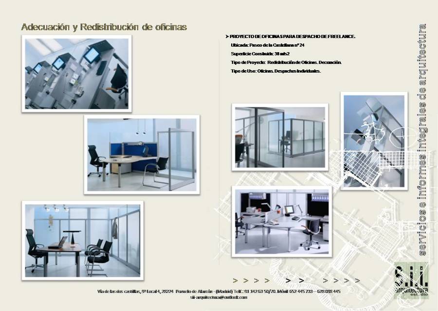 PROYECTO DE OFICINAS PARA DESPACHO DE FREELANCE.