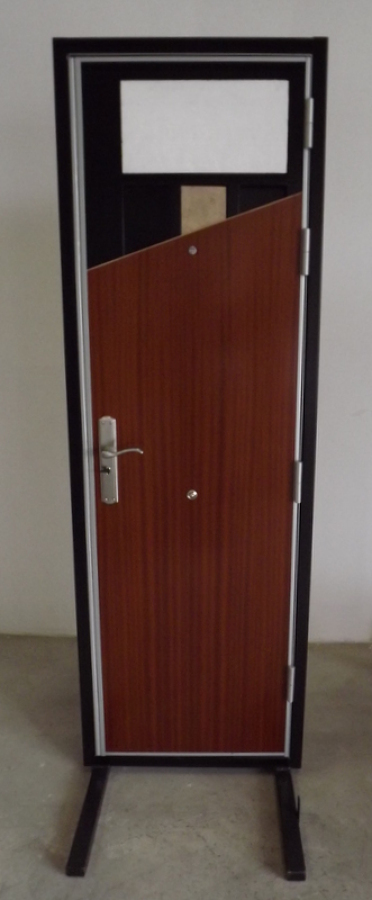 puerta acorazada con marco acero 2mm
