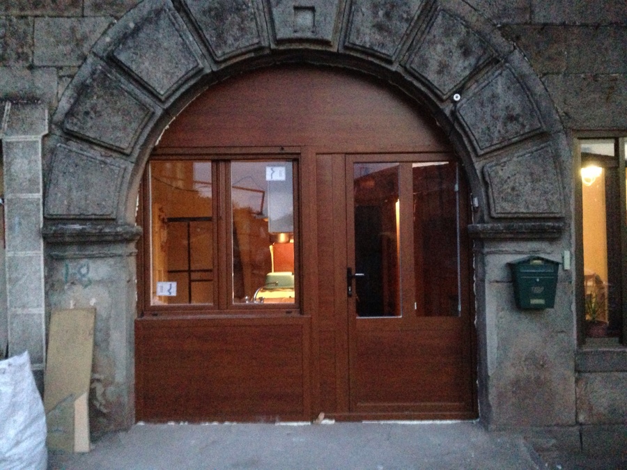 Puerta con arco