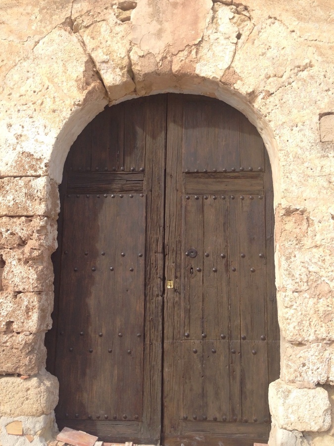 Puerta de castillo