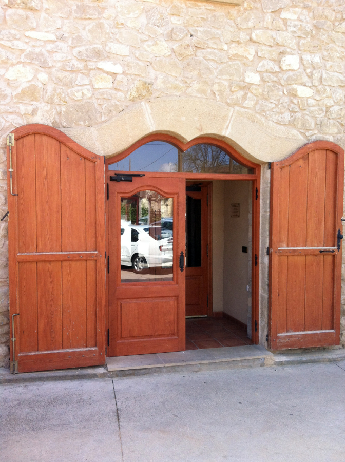 Puerta madera
