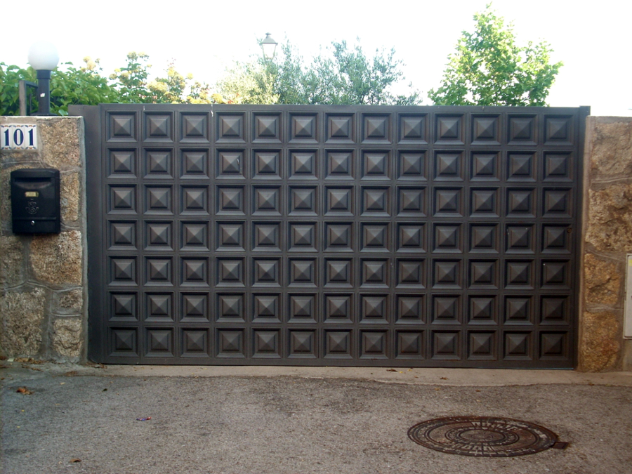 puerta metalica