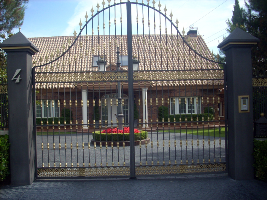 puerta metalica