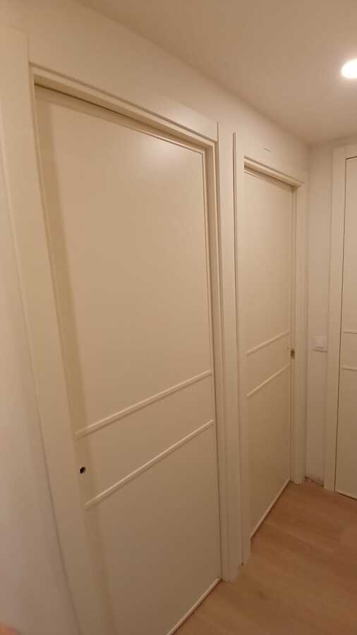 Puertas de paso con dibujo