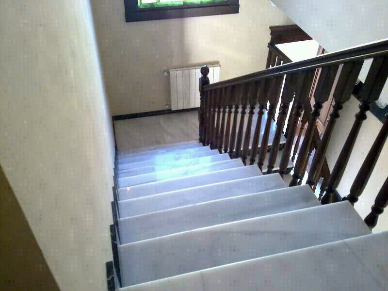Pulimentado y cristalizado escaleras