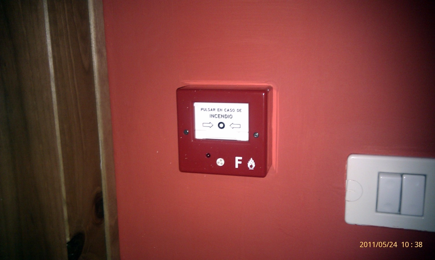 Pulsador de alarma