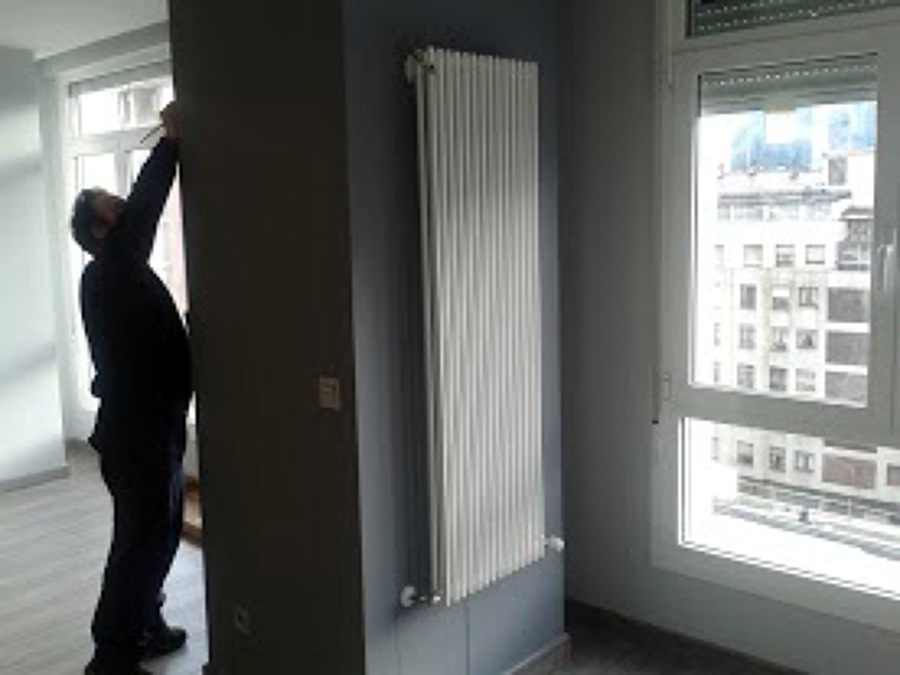 radiador vertical