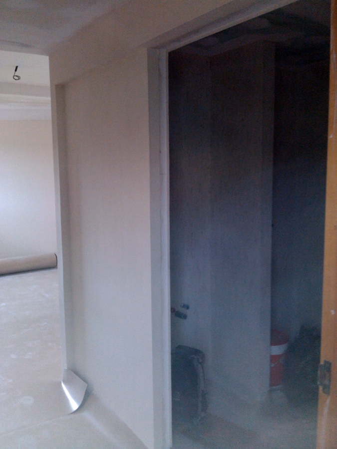 recerco para puerta corredera colgante