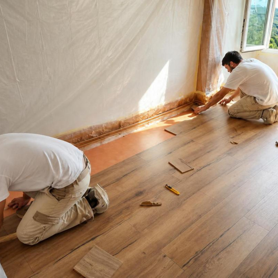 Carpintería de instalación y acabados interiores