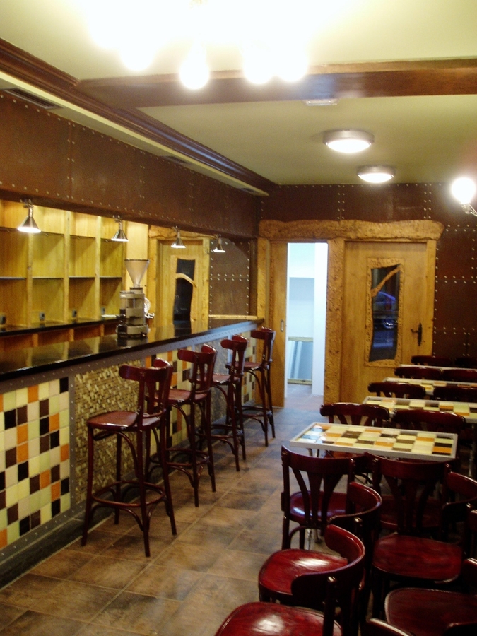 Reforma de bar.
