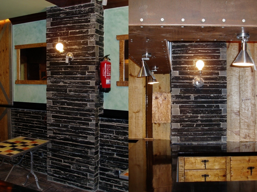 Reforma de bar.