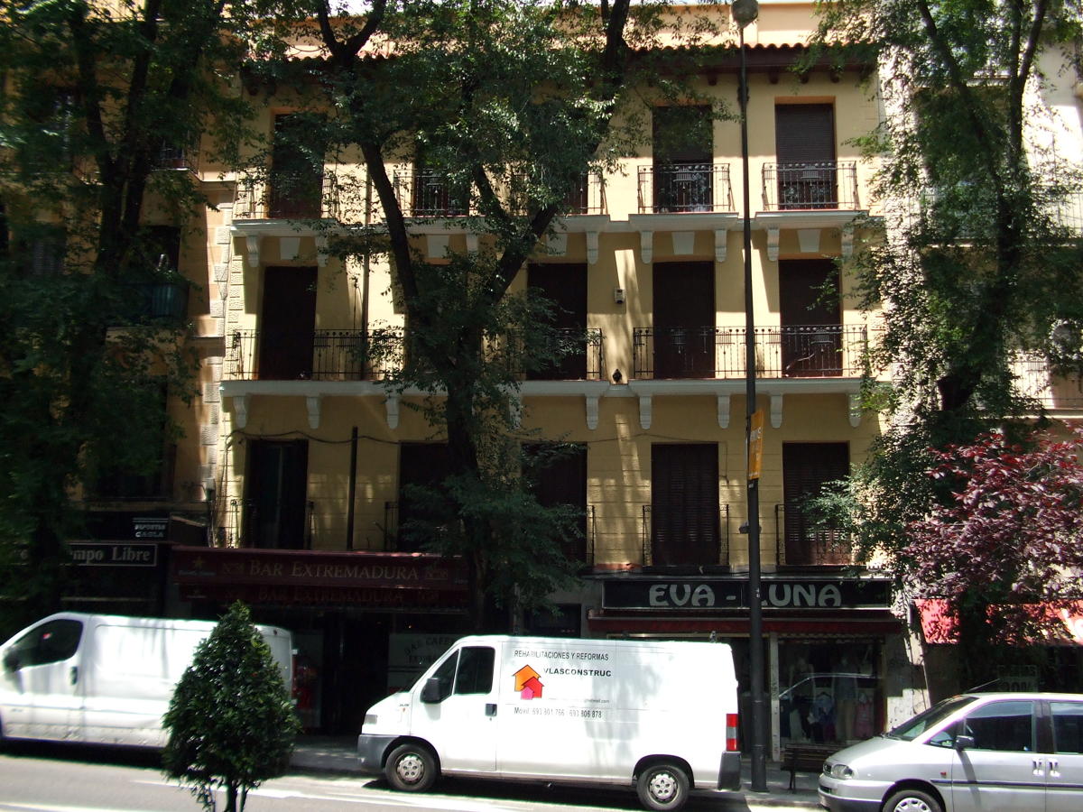 reforma de Fachada en C/ Paseo de Extremadura 58