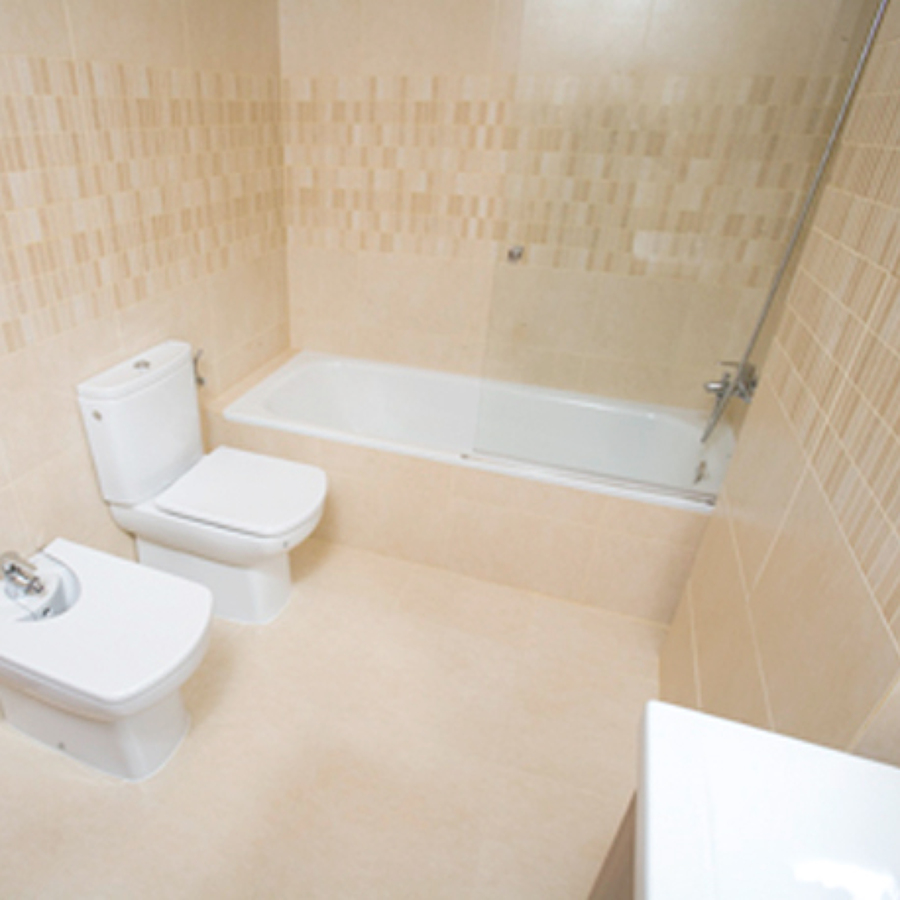 baños con bañera
