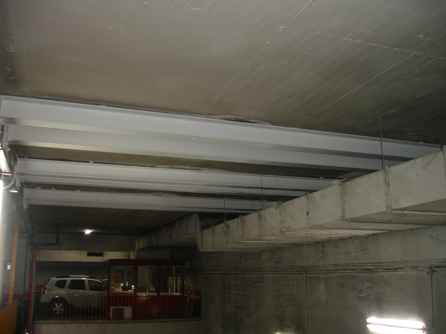 refuerzo estructural garaje