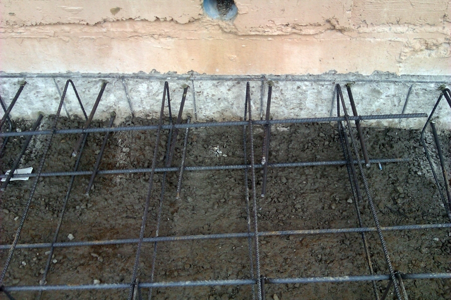 Refuerzo muro 