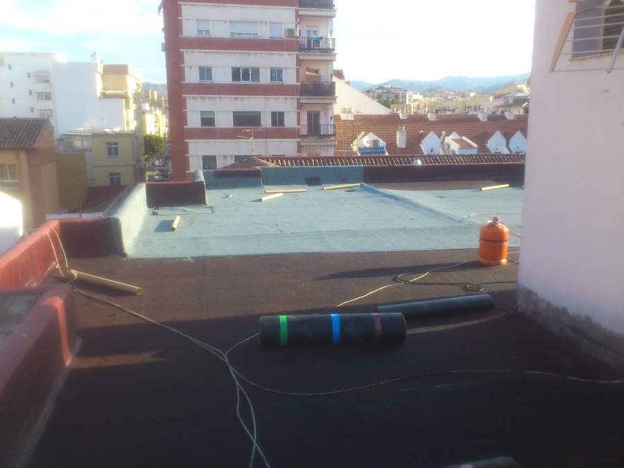 Rehabilitacion cubiertas mineral adherido