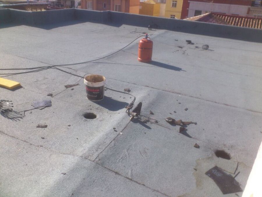 Rehabilitacion cubiertas mineral adherido