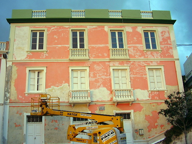 Rehabilitacion de fachada  Villa de Mazo 2010