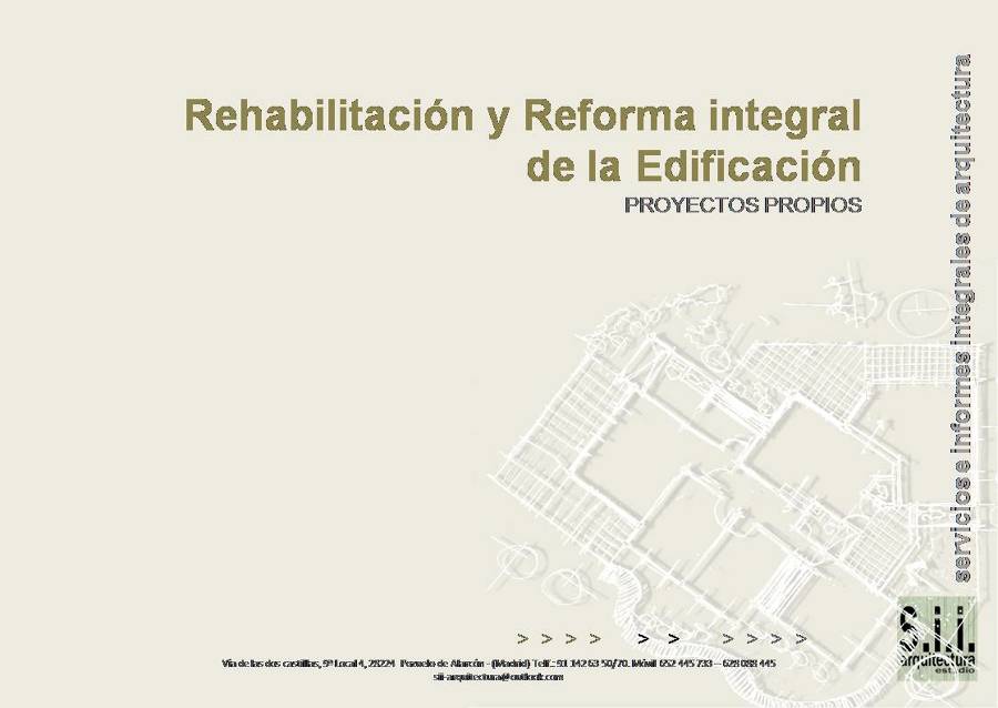 REHABILITACIÓN Y REFORMA INTEGRAL