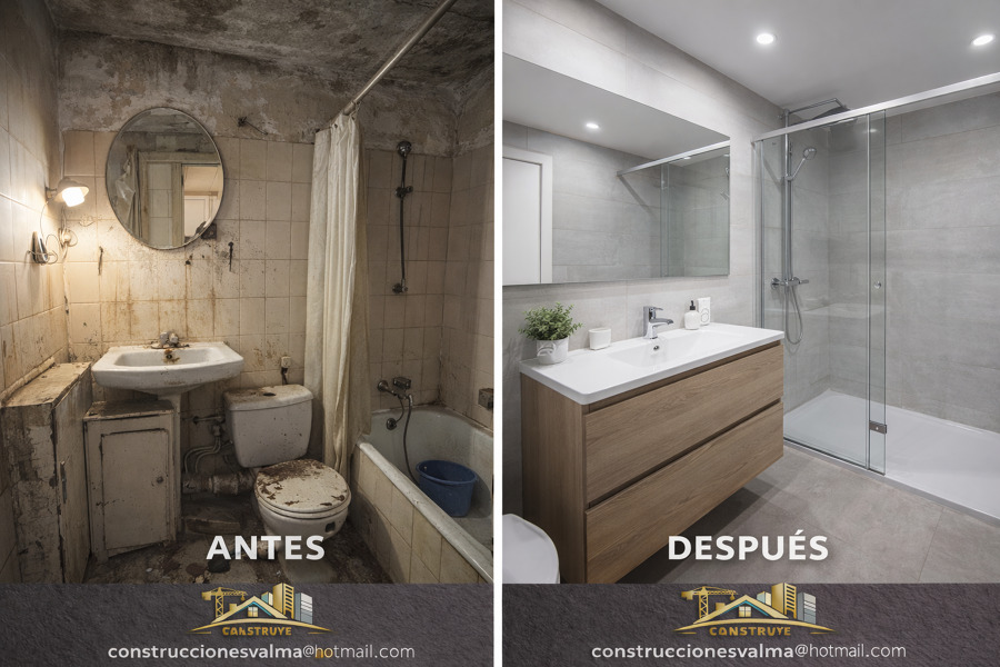 renovación baño