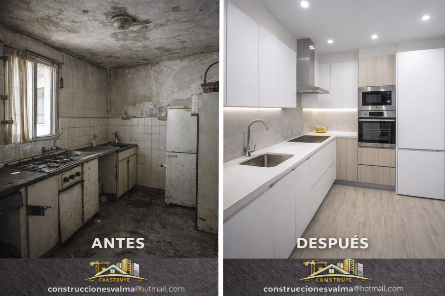 renovación cocina