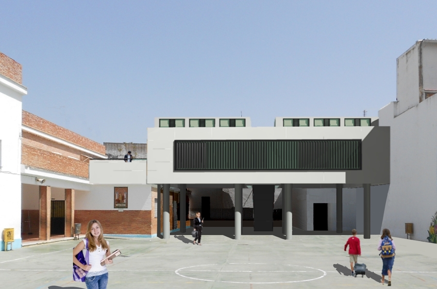 Nuevo Aulario en Colegio de Educación Infantil y Primaria, Utrera (Sevilla)