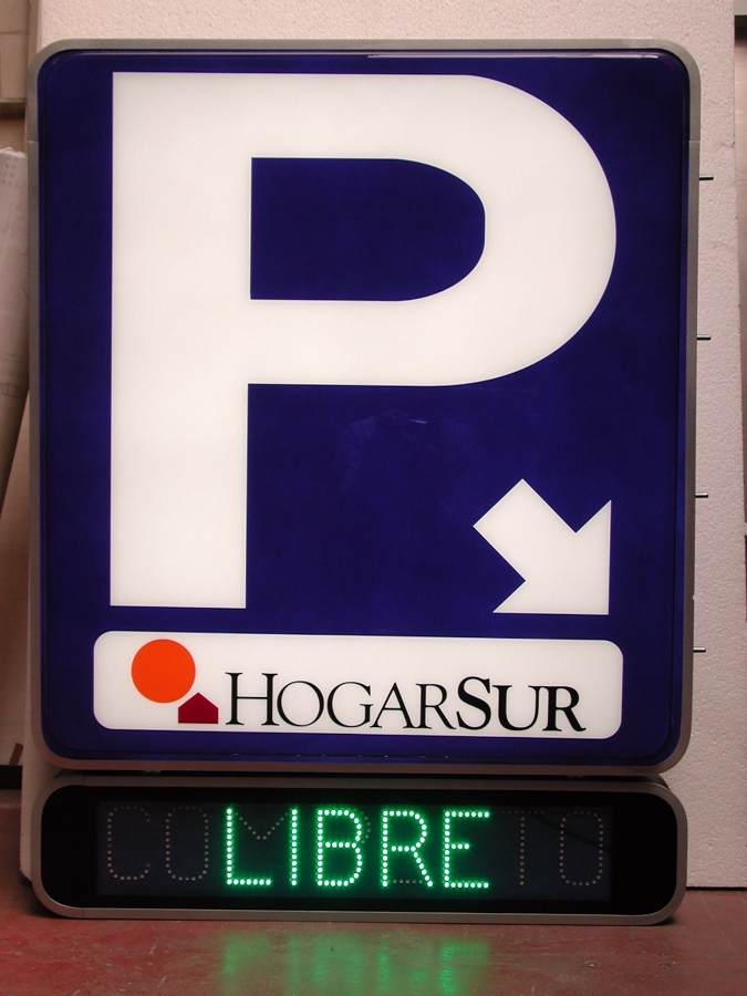 Rótulos Talaverón - Parking