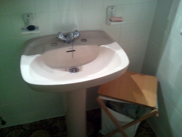 rotura de lavabo