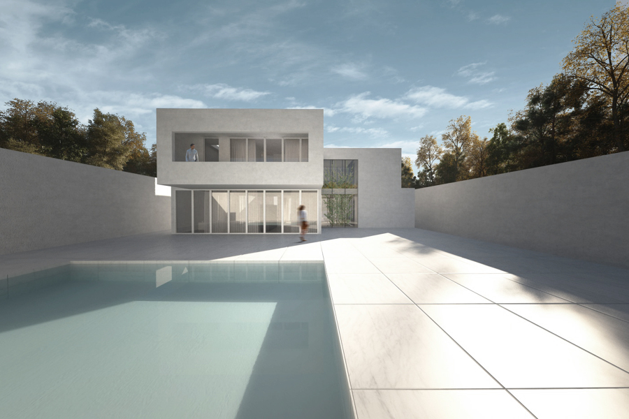 Vivienda Unifamiliar Entrada Principal