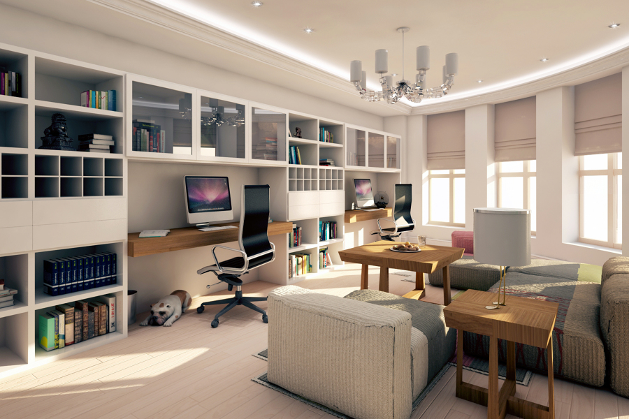 Sala de estudios y juego