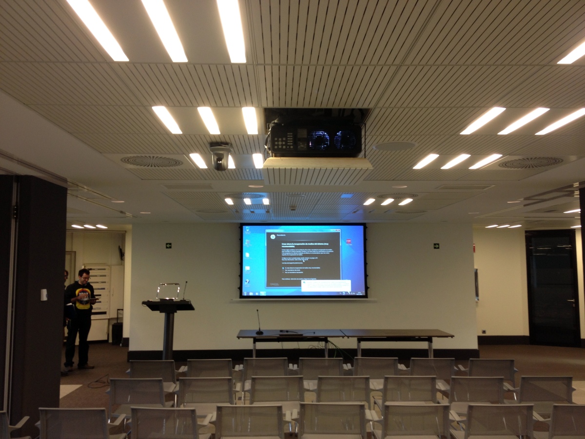 Sala de proyeccion