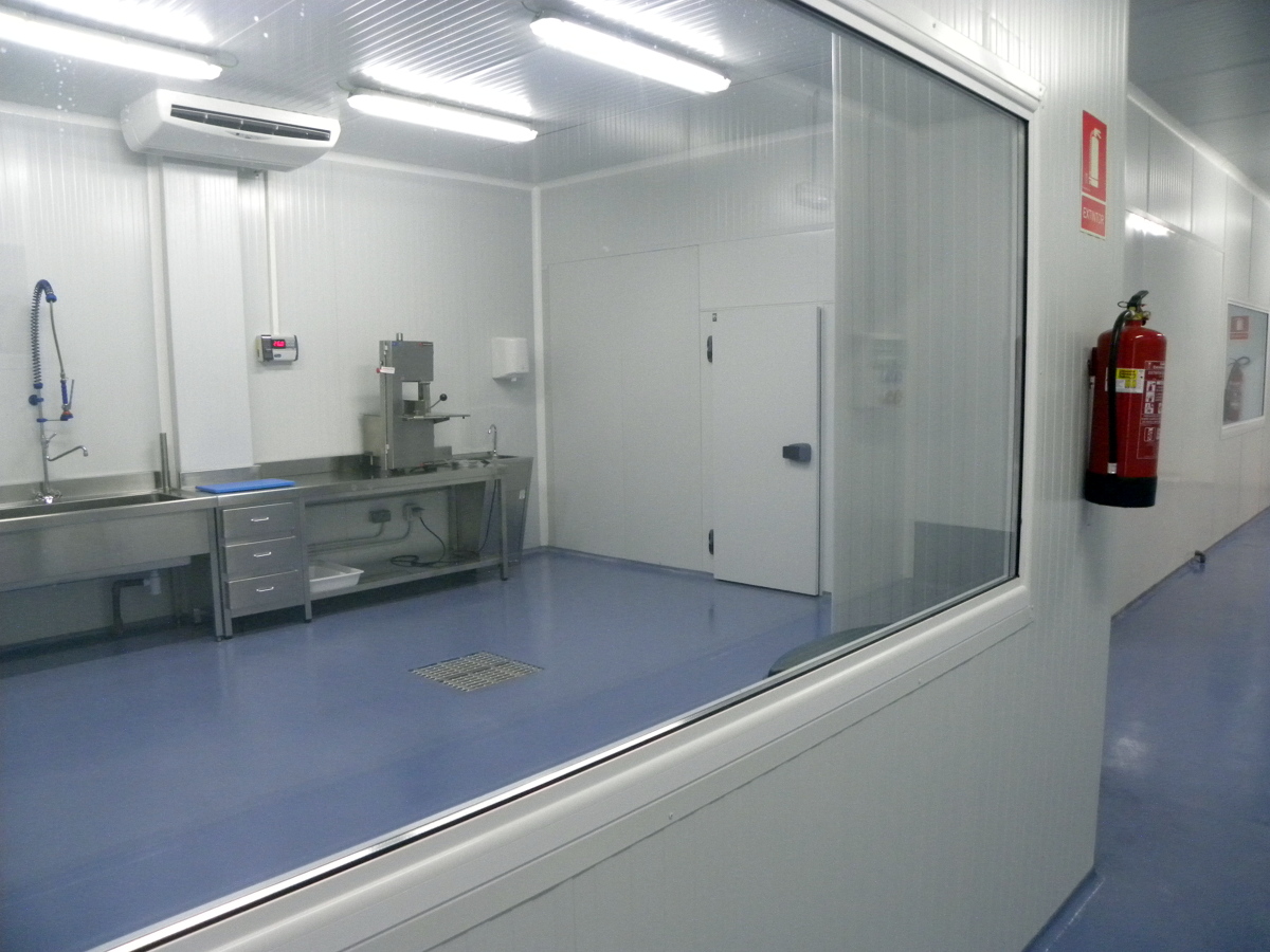 Sala refrigerada.